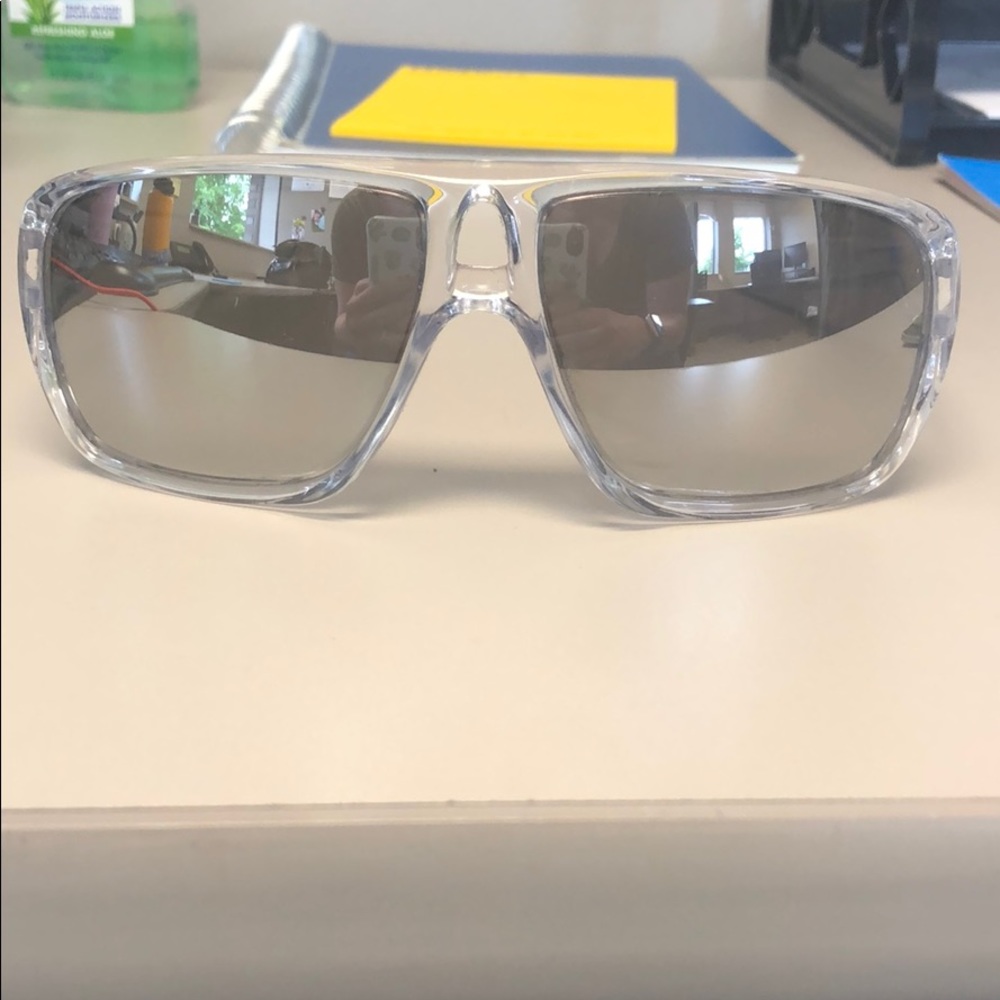 Oakley Rectangular Style Sunglasses - Clear